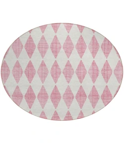 Addison Chantille ACN578 Pink 8 ft. x 8 ft. Round Rug
