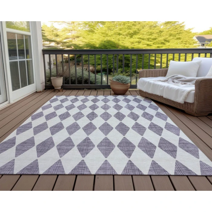 Chantille ACN578 Purple 10' x 14' Rug