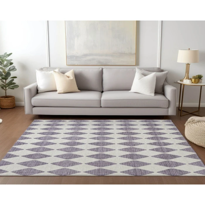 Chantille ACN578 Purple 10' x 14' Rug