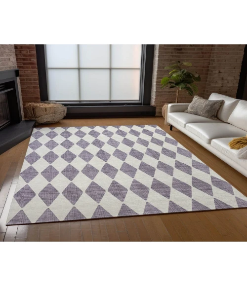 Chantille ACN578 Purple 3' x 5' Rug
