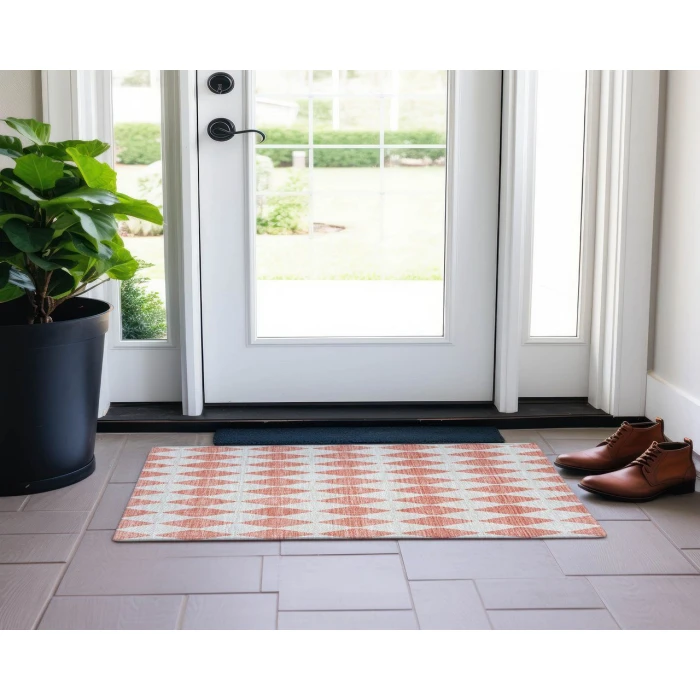 Chantille ACN578 Salmon 1'8" x 2'6" Rug