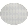Addison Chantille ACN578 Silver 8 ft. x 8 ft. Round Rug