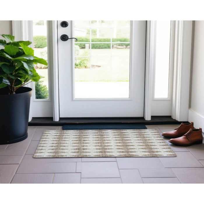 Chantille ACN578 Taupe 1'8" x 2'6" Rug
