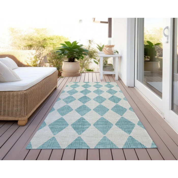 Chantille ACN578 Teal 2'3" x 7'6" Rug