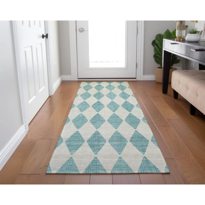 Chantille ACN578 Teal 2'3" x 7'6" Rug