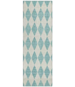 Addison Chantille ACN578 Teal 2 ft. 3 in. x 7 ft. 6 in. Runner Rug