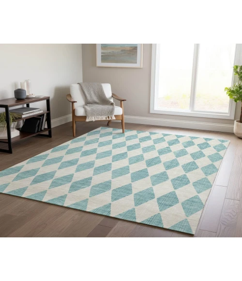 Chantille ACN578 Teal 3' x 5' Rug