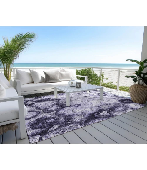 Chantille ACN579 Purple 8' x 10' Rug