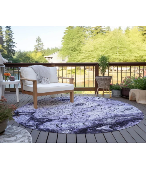 Chantille ACN579 Purple 8' x 8' Rug