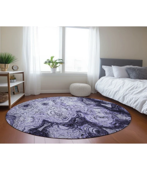 Chantille ACN579 Purple 8' x 8' Rug