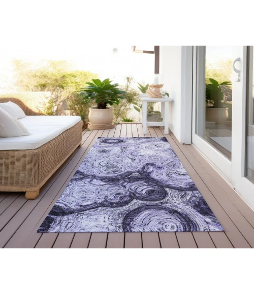 Chantille ACN579 Purple 2'3" x 7'6" Rug