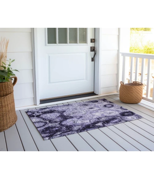 Chantille ACN579 Purple 1'8" x 2'6" Rug
