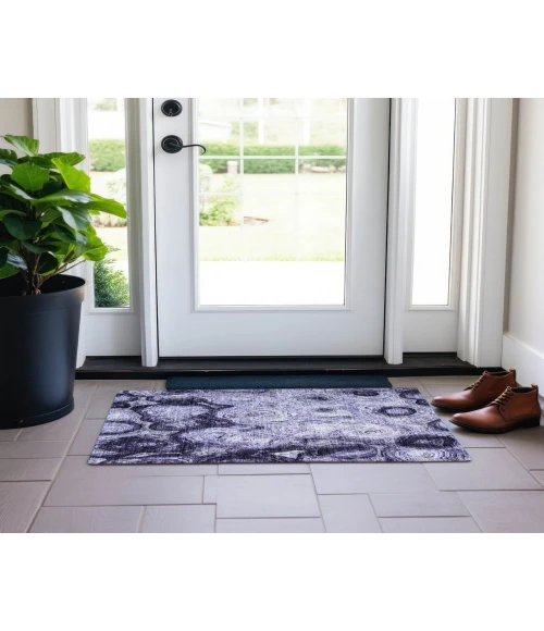 Chantille ACN579 Purple 1'8" x 2'6" Rug