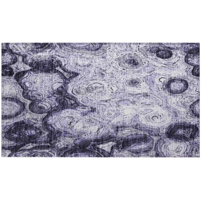 Chantille ACN579 Purple 1'8" x 2'6" Rug