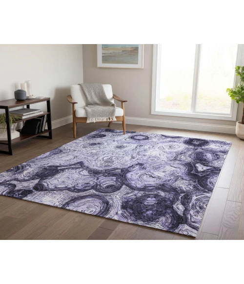 Chantille ACN579 Purple 8' x 10' Rug