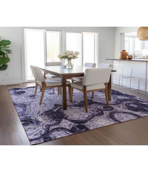 Chantille ACN579 Purple 8' x 10' Rug