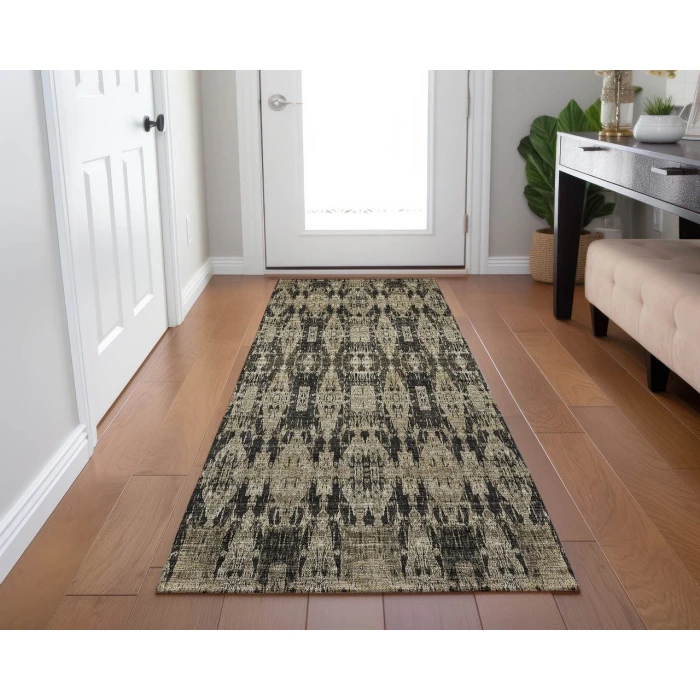 Chantille ACN580 Black 2'3" x 7'6" Rug