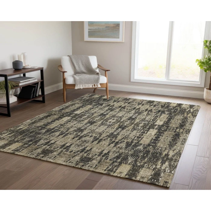 Chantille ACN580 Black 5' x 7'6" Rug