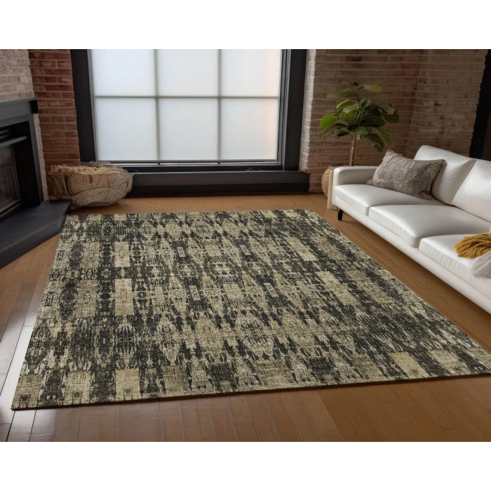 Chantille ACN580 Black 5' x 7'6" Rug