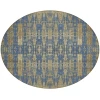 Addison Chantille ACN580 Blue 8 ft. x 8 ft. Round Rug