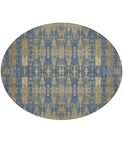 Addison Chantille ACN580 Blue 8 ft. x 8 ft. Round Rug