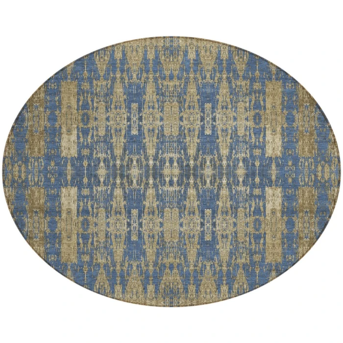 Chantille ACN580 Blue 8' x 8' Rug