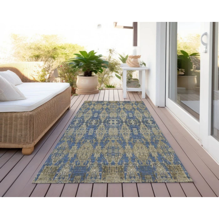 Chantille ACN580 Blue 2'3" x 7'6" Rug