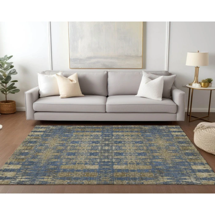 Chantille ACN580 Blue 2'6" x 3'10" Rug