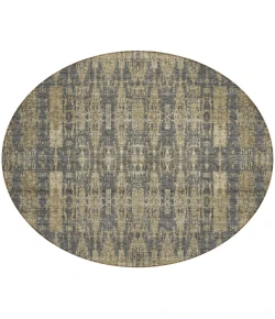 Addison Chantille ACN580 Gray 8 ft. x 8 ft. Round Rug