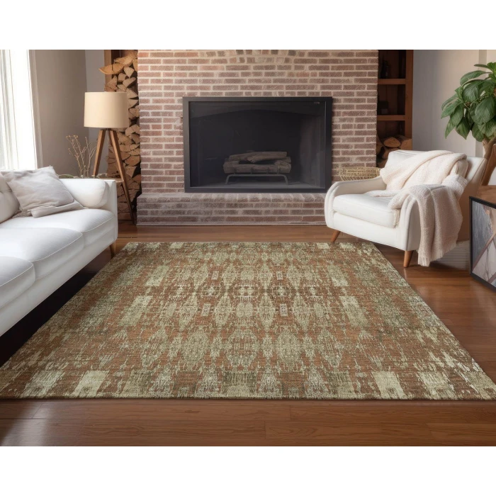 Chantille ACN580 Paprika 5' x 7'6" Rug