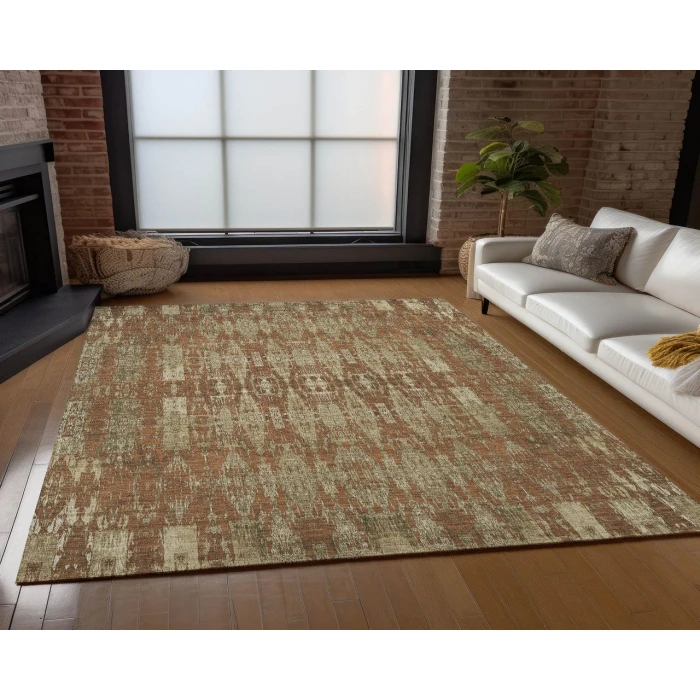 Chantille ACN580 Paprika 5' x 7'6" Rug