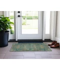 Chantille ACN580 Teal 1'8" x 2'6" Rug