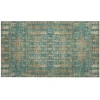 Addison Chantille ACN580 Teal 1 ft. 8 in. x 2 ft. 6 in. Rectangle Rug
