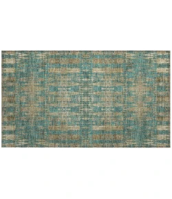Addison Chantille ACN580 Teal 1 ft. 8 in. x 2 ft. 6 in. Rectangle Rug