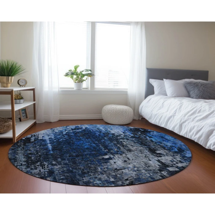 Chantille ACN581 Blue 8' x 8' Rug