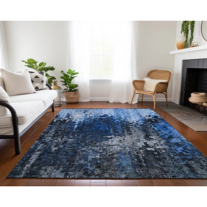 Chantille ACN581 Blue 8' x 10' Rug