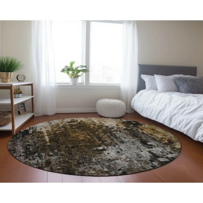 Chantille ACN581 Brown 8' x 8' Rug