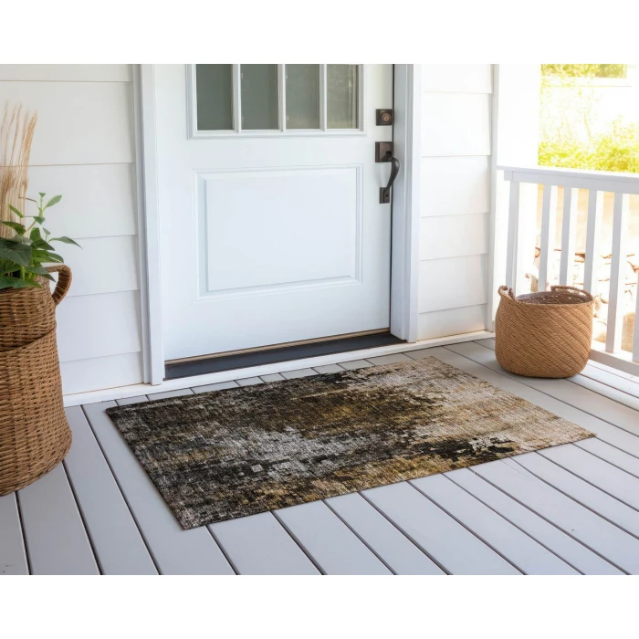Chantille ACN581 Brown 1'8" x 2'6" Rug