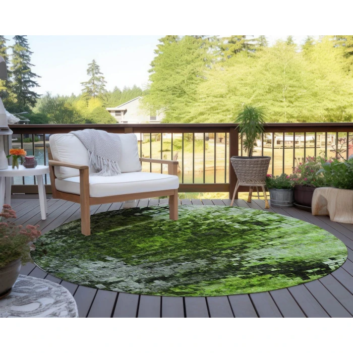 Chantille ACN581 Green 8' x 8' Rug