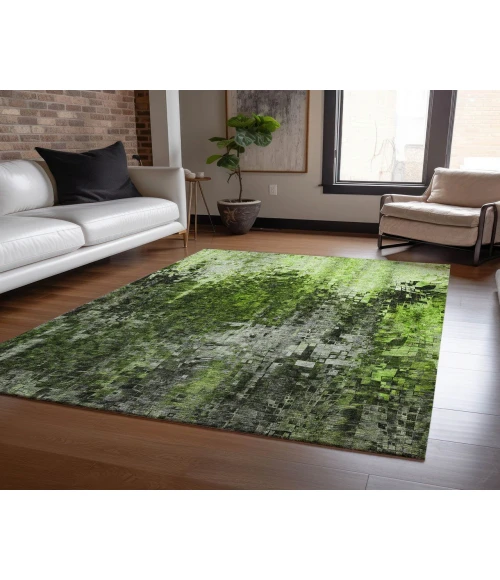 Chantille ACN581 Green 3' x 5' Rug