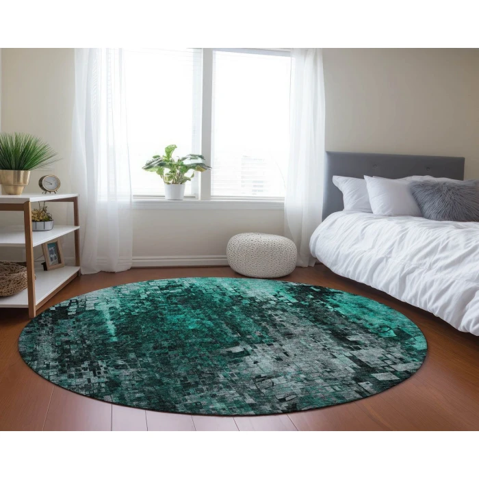 Chantille ACN581 Teal 8' x 8' Rug