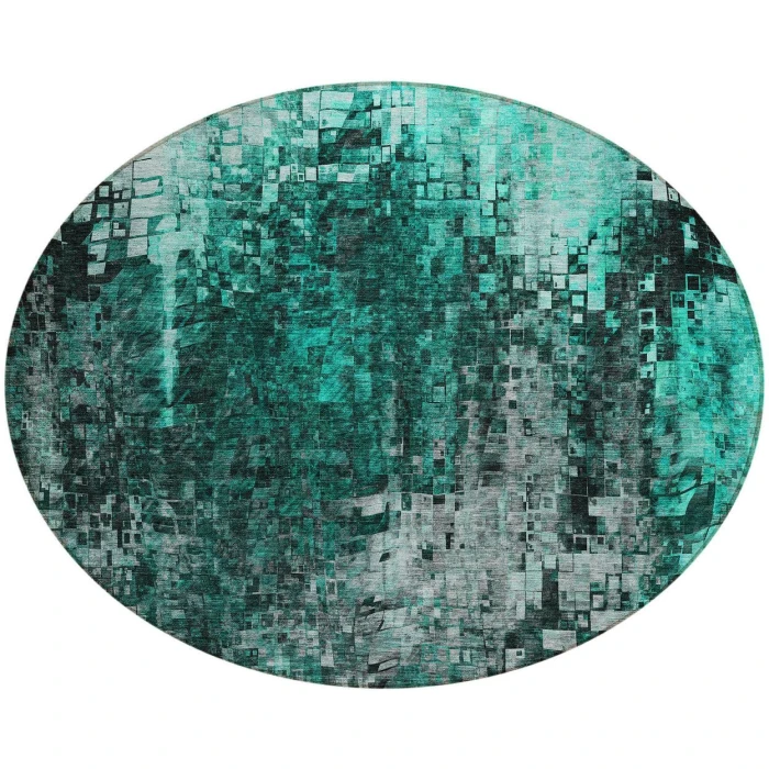Chantille ACN581 Teal 8' x 8' Rug