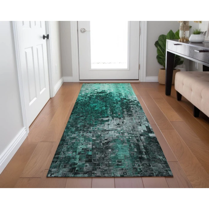 Chantille ACN581 Teal 2'3" x 7'6" Rug