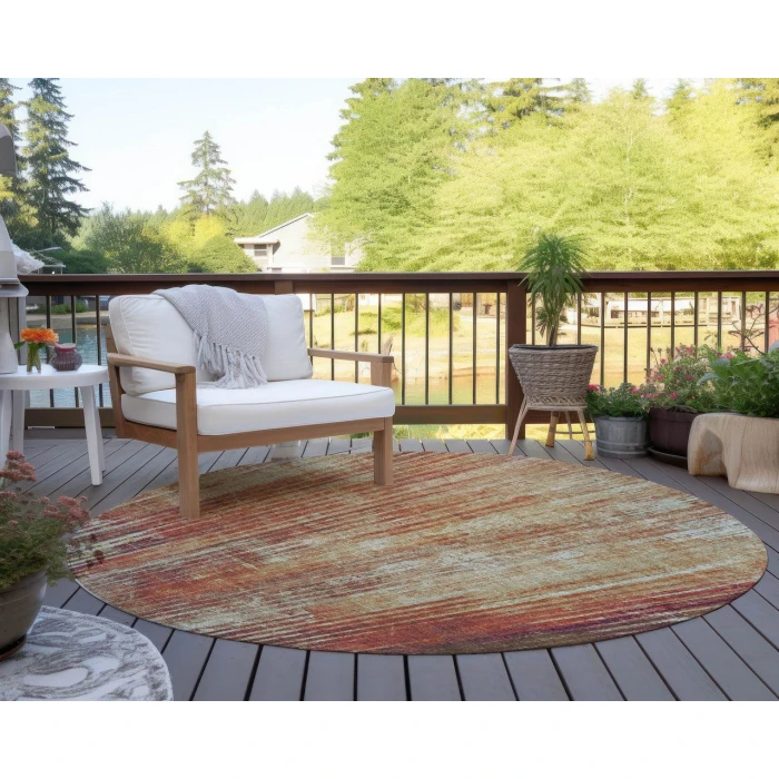 Chantille ACN582 Paprika 8' x 8' Rug