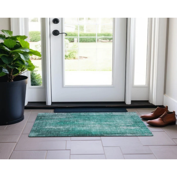 Chantille ACN582 Teal 1'8" x 2'6" Rug
