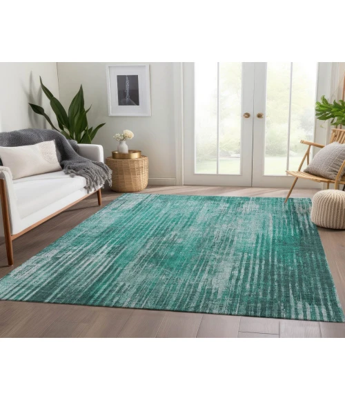 Chantille ACN582 Teal 5' x 7'6" Rug