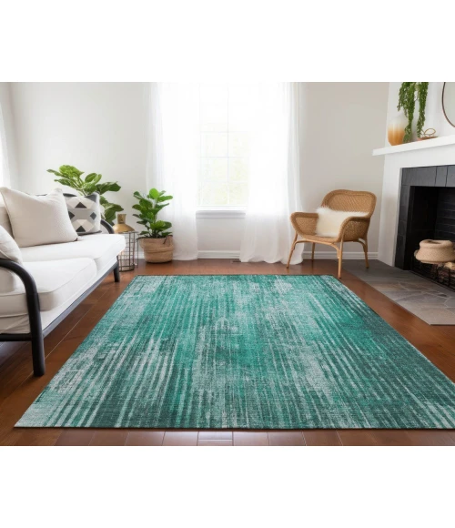 Chantille ACN582 Teal 5' x 7'6" Rug
