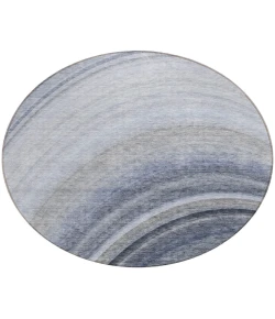 Addison Chantille ACN584 Blue 8 ft. x 8 ft. Round Rug