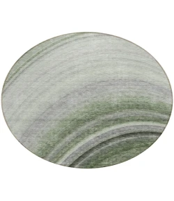 Addison Chantille ACN584 Green 8 ft. x 8 ft. Round Rug