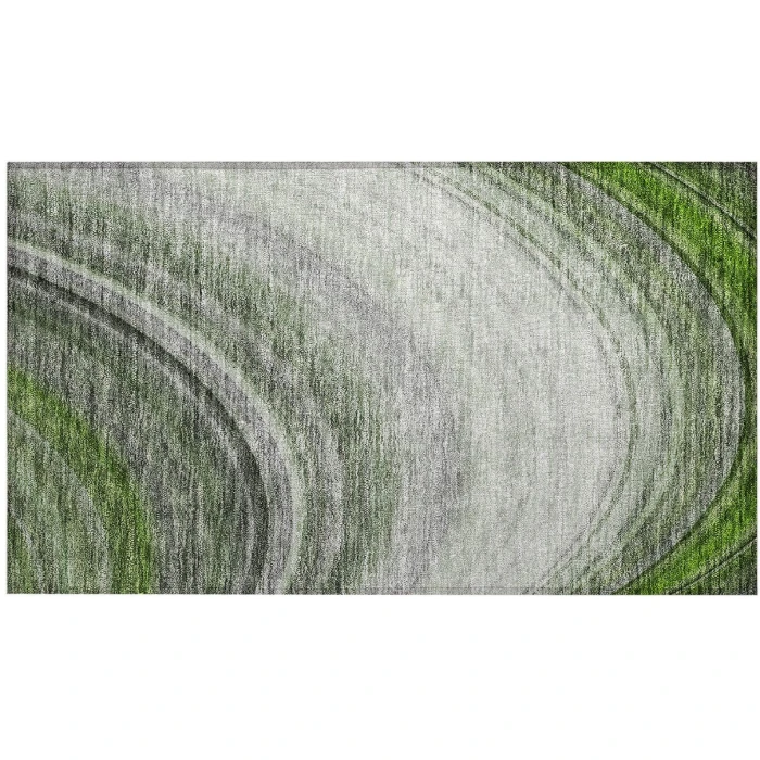 Chantille ACN584 Green 1'8" x 2'6" Rug
